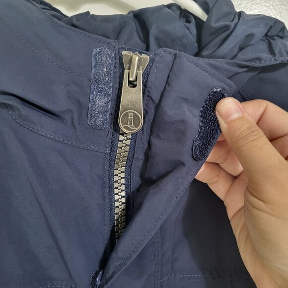 Lands' End Boys Squall Jacket  Size Medium 10-12 Blue *NO LINER - Picture 7 of 16